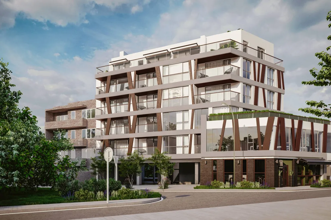 Жилищна сграда - визуализация